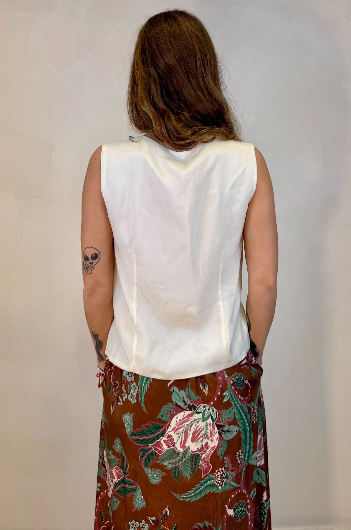 Canotta Gilet Tinta Unita