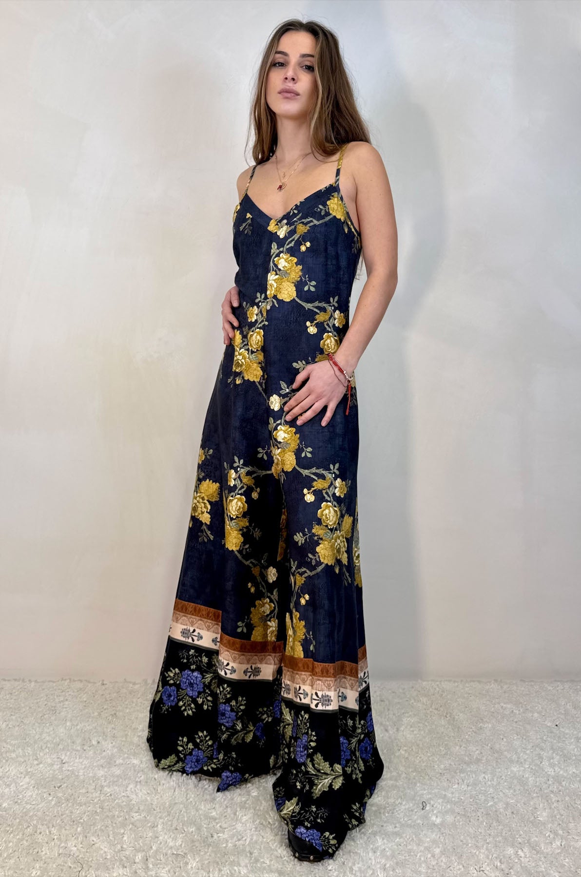 Tuta Viscosa Fantasia Peonie