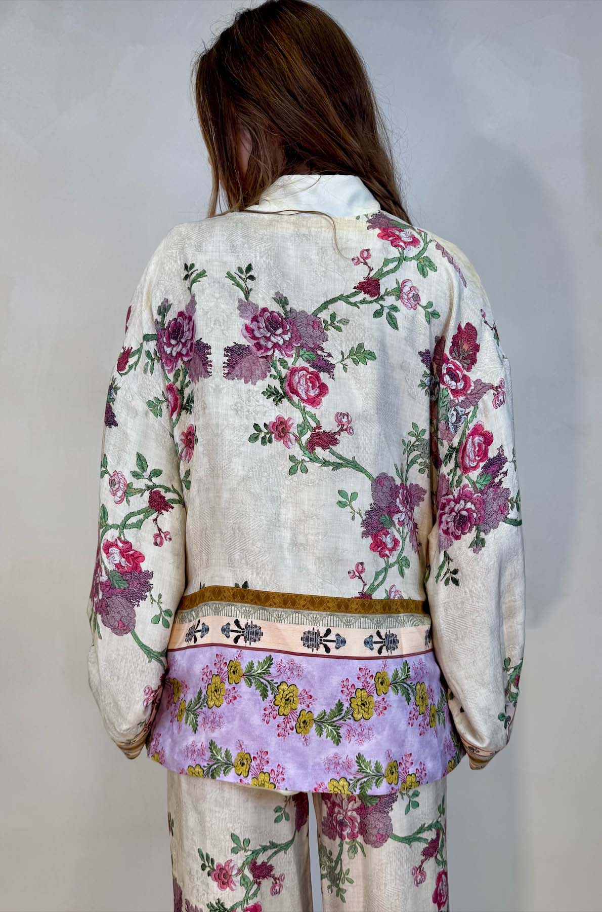 Giacca Kimono Peonie