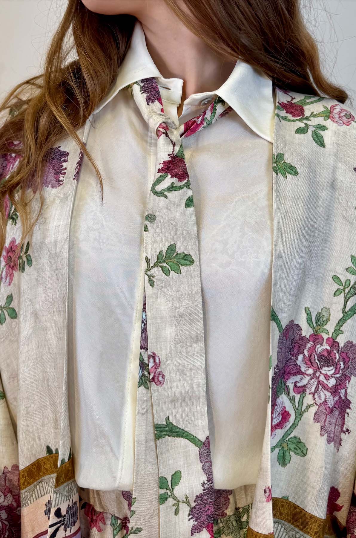 Giacca Kimono Peonie