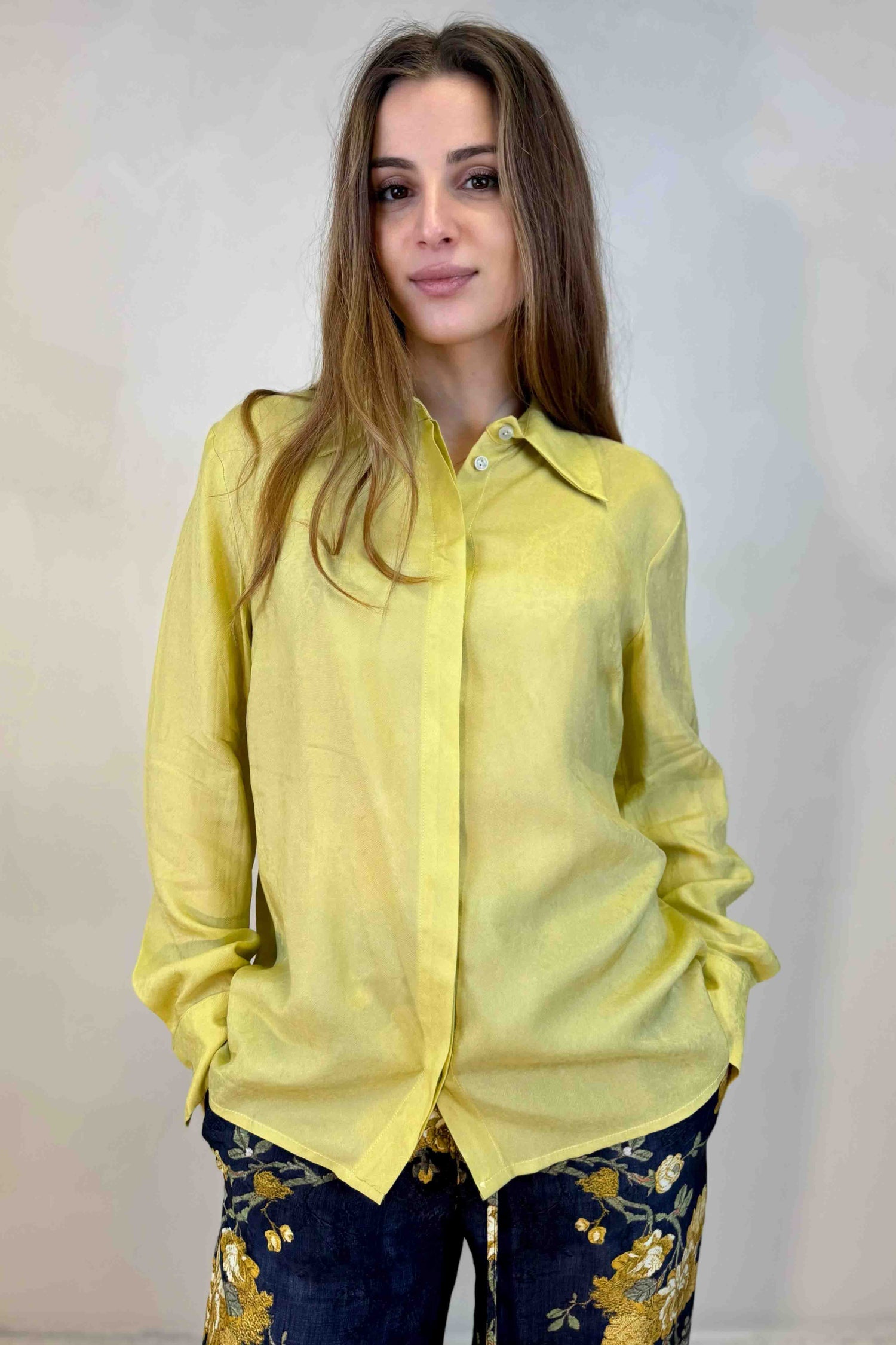 Camicia Uomo Tinta Unita