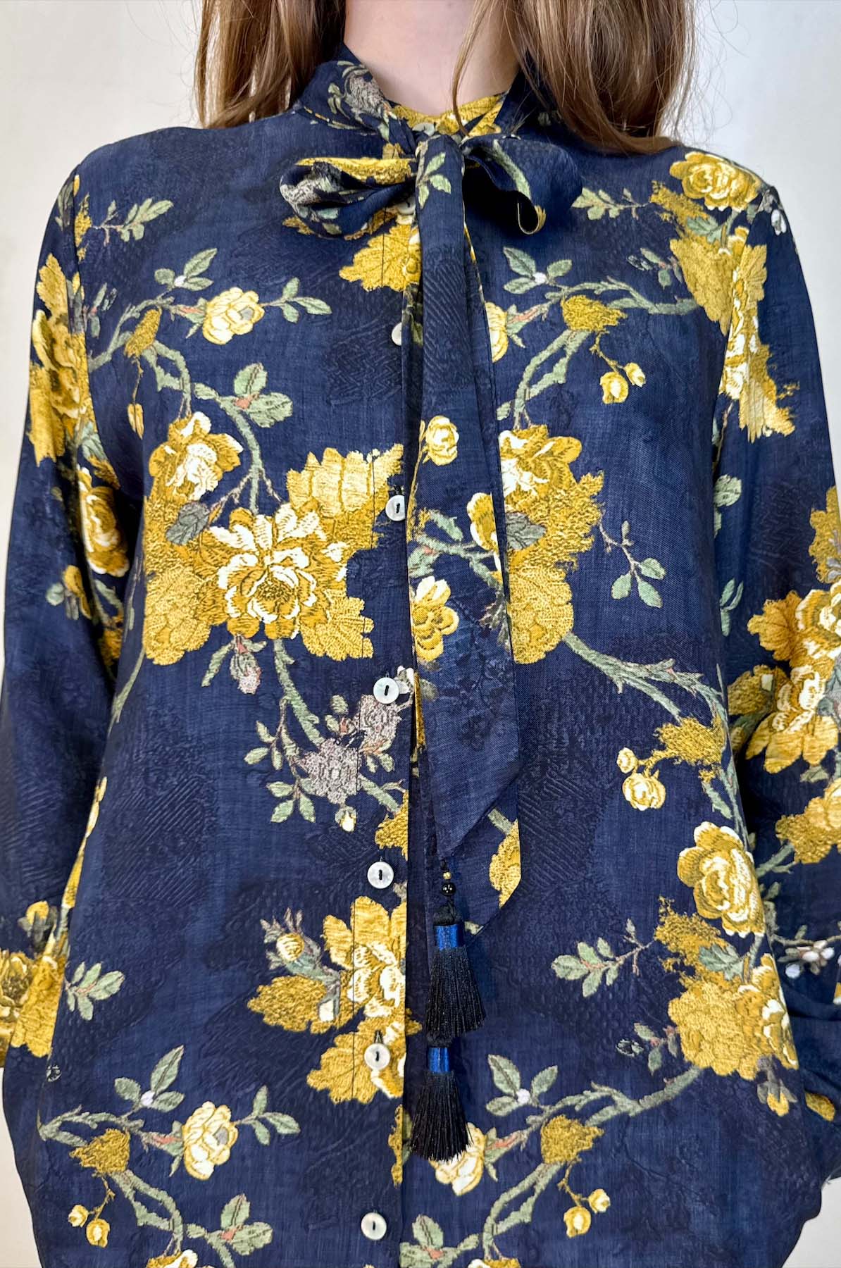 Abito Chemisier fantasia Peonie