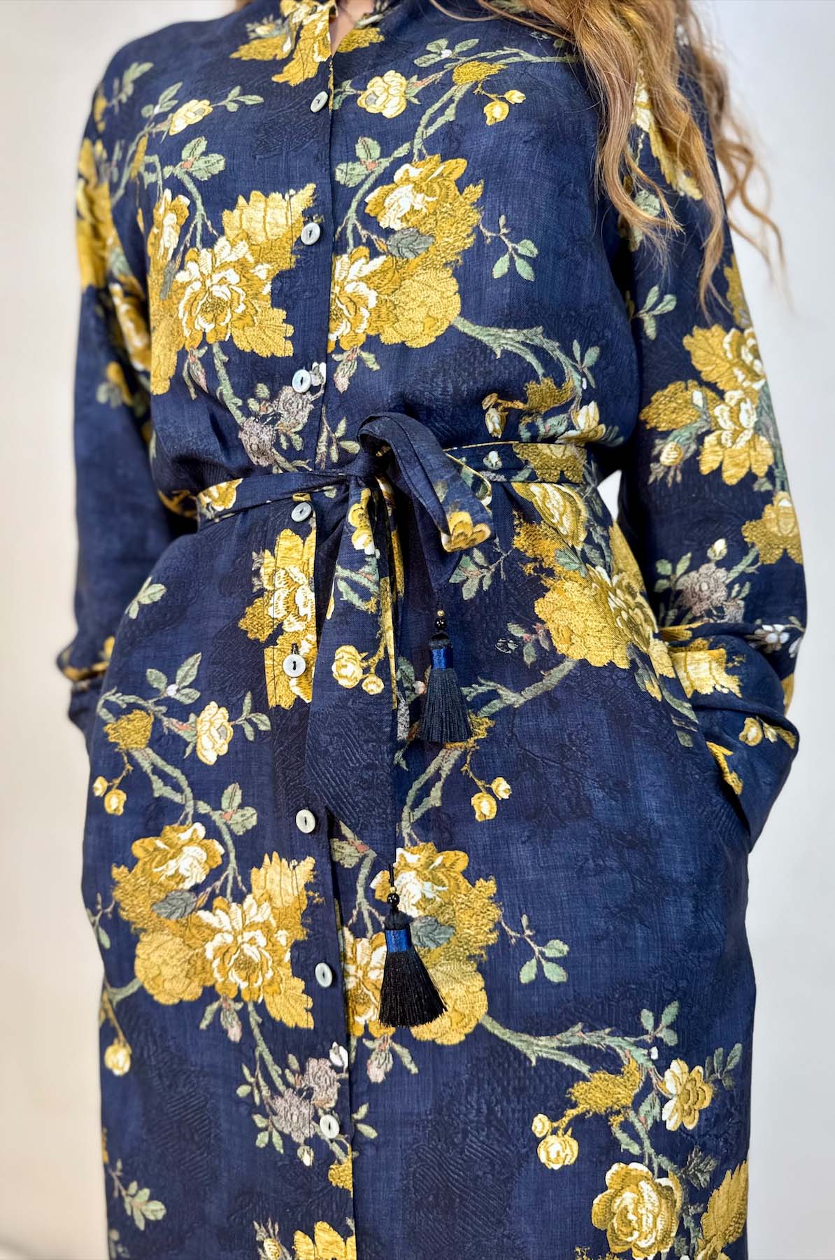 Abito Chemisier fantasia Peonie