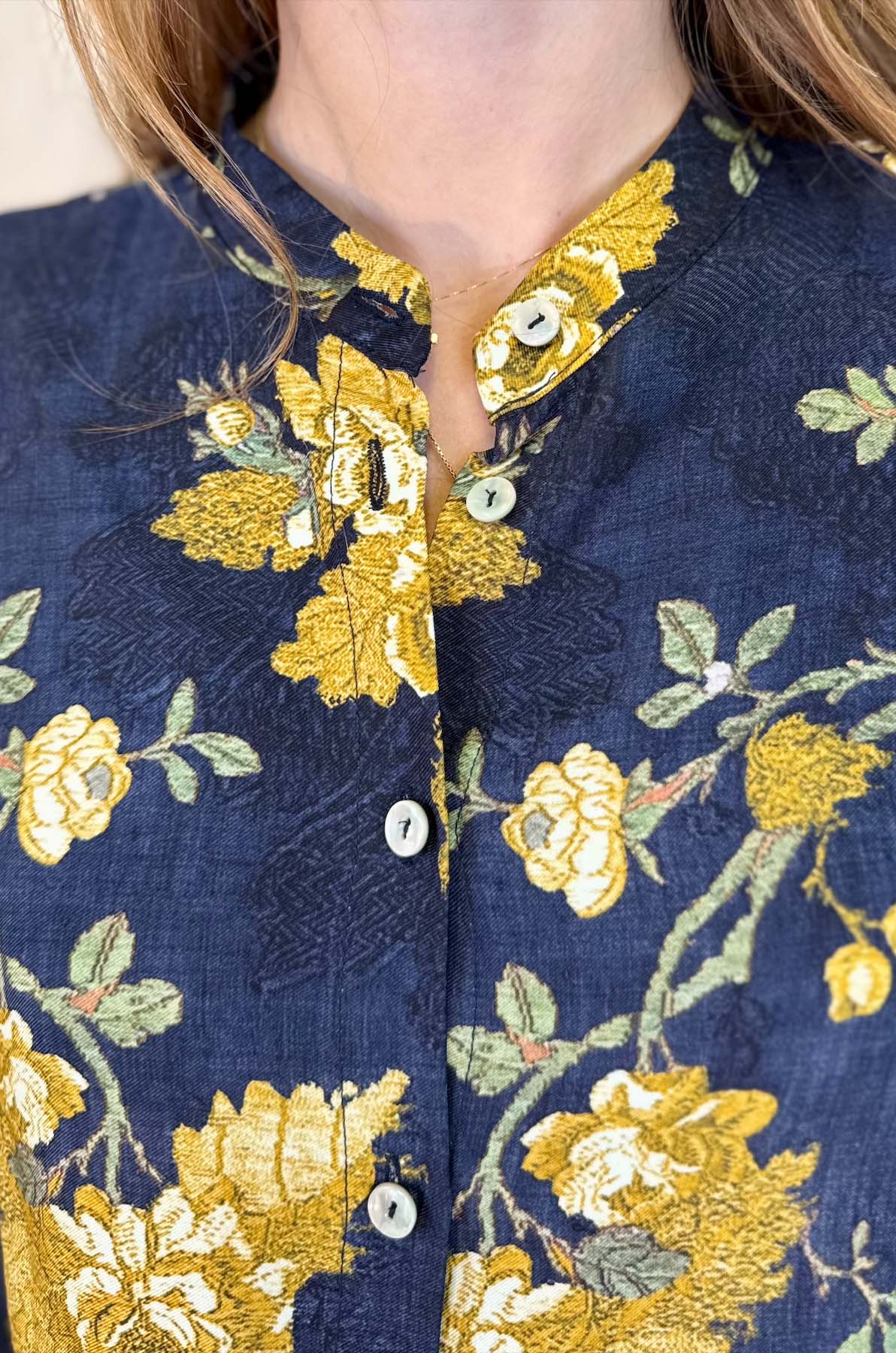 Abito Chemisier fantasia Peonie