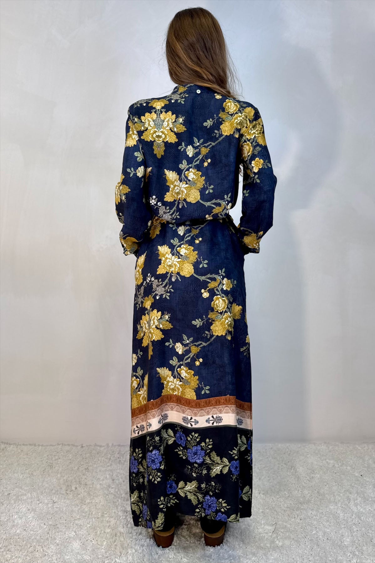 Abito Chemisier fantasia Peonie