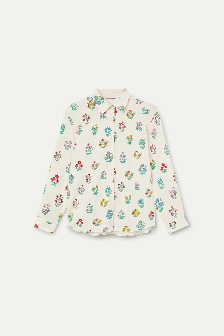 Camicia con stampa Floreale