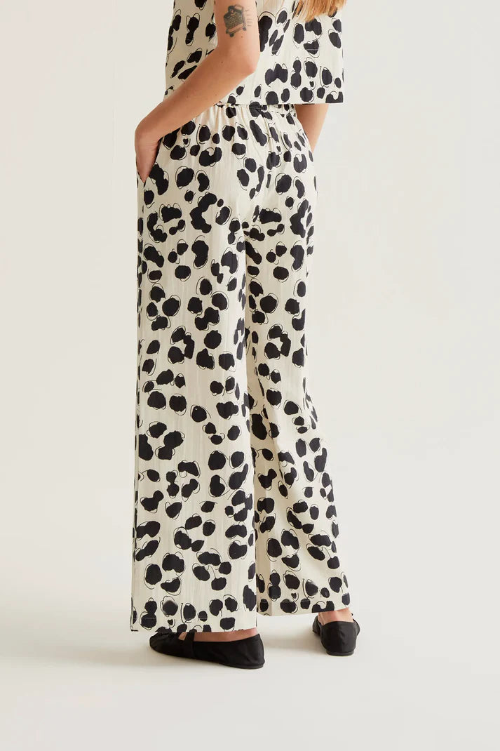 Pantalone con stampa Dalmata