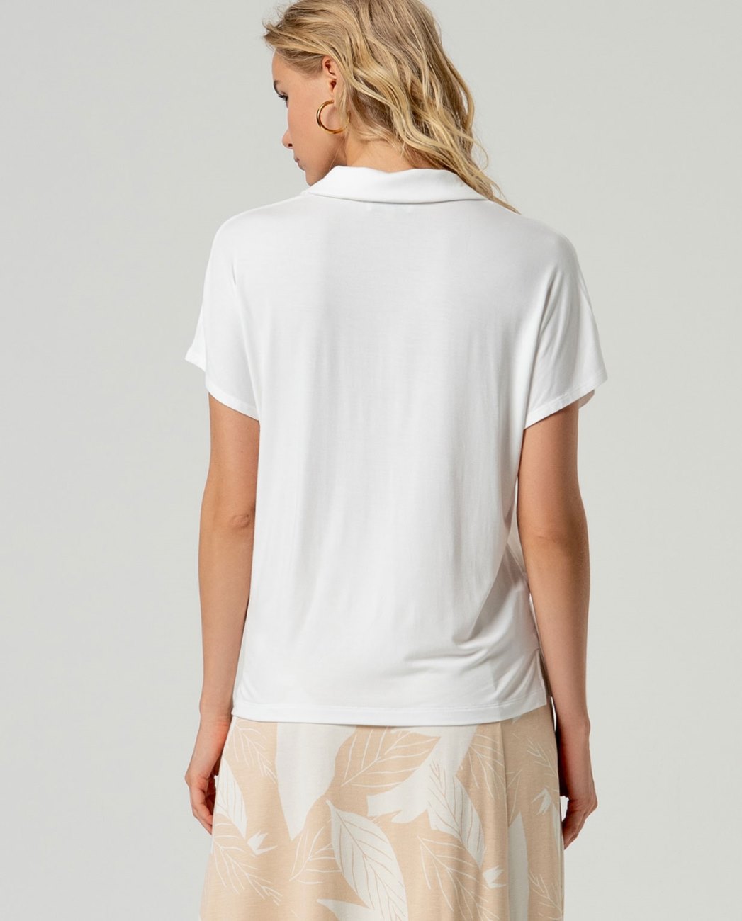 Camicia maniche corte Bianca