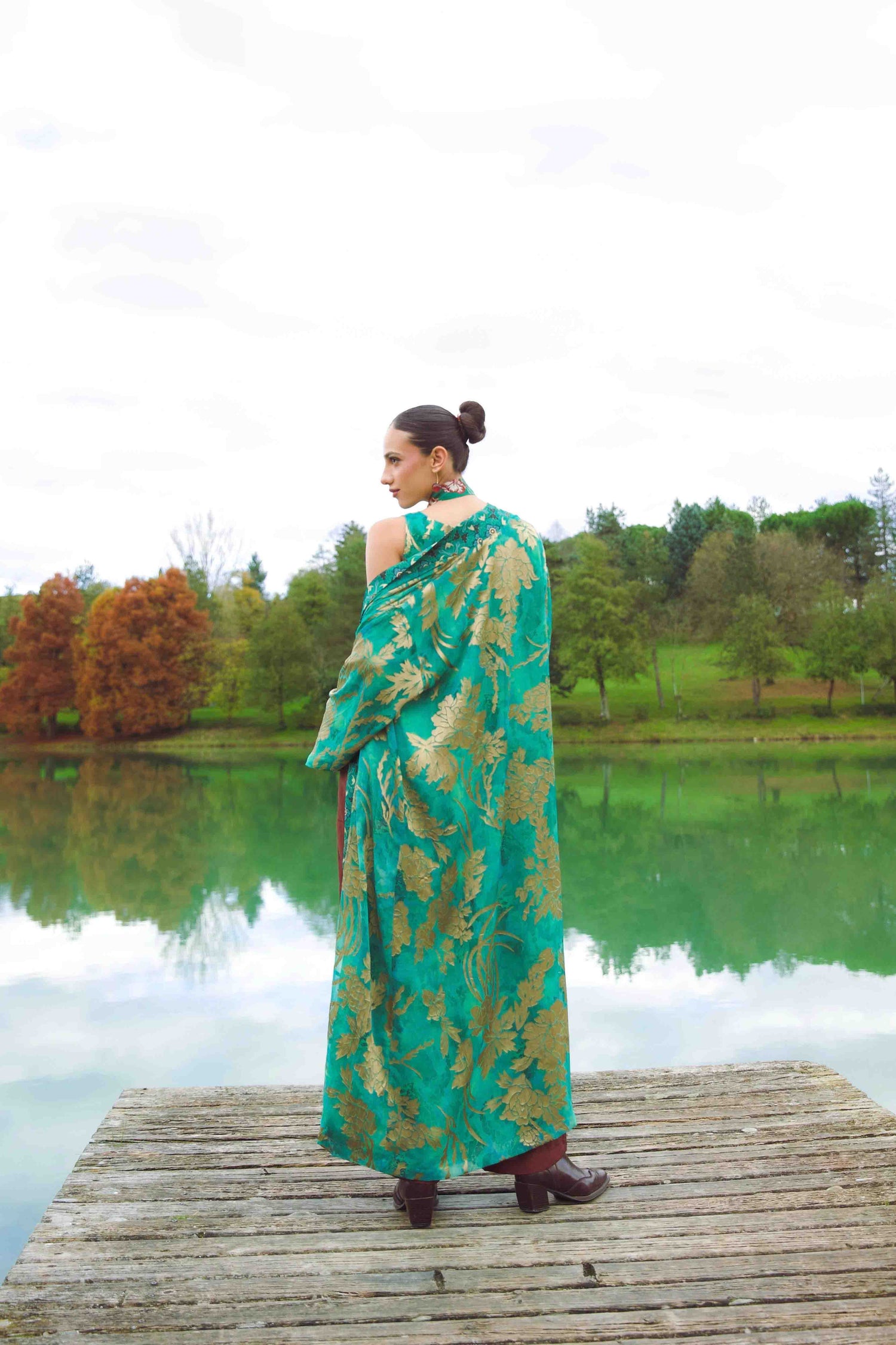 Kimono Lungo Dévoré