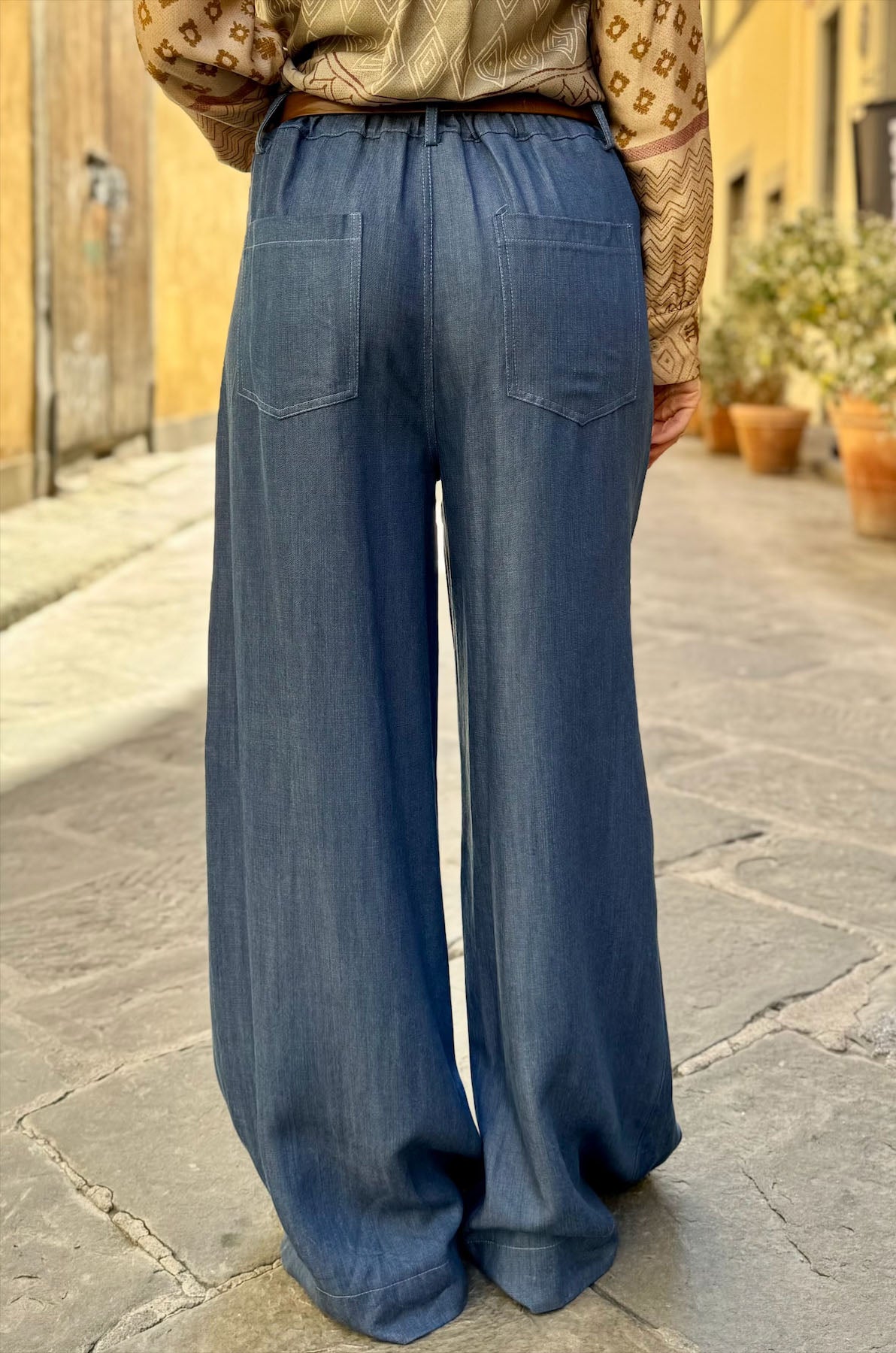 Jeans Tencel con elastico