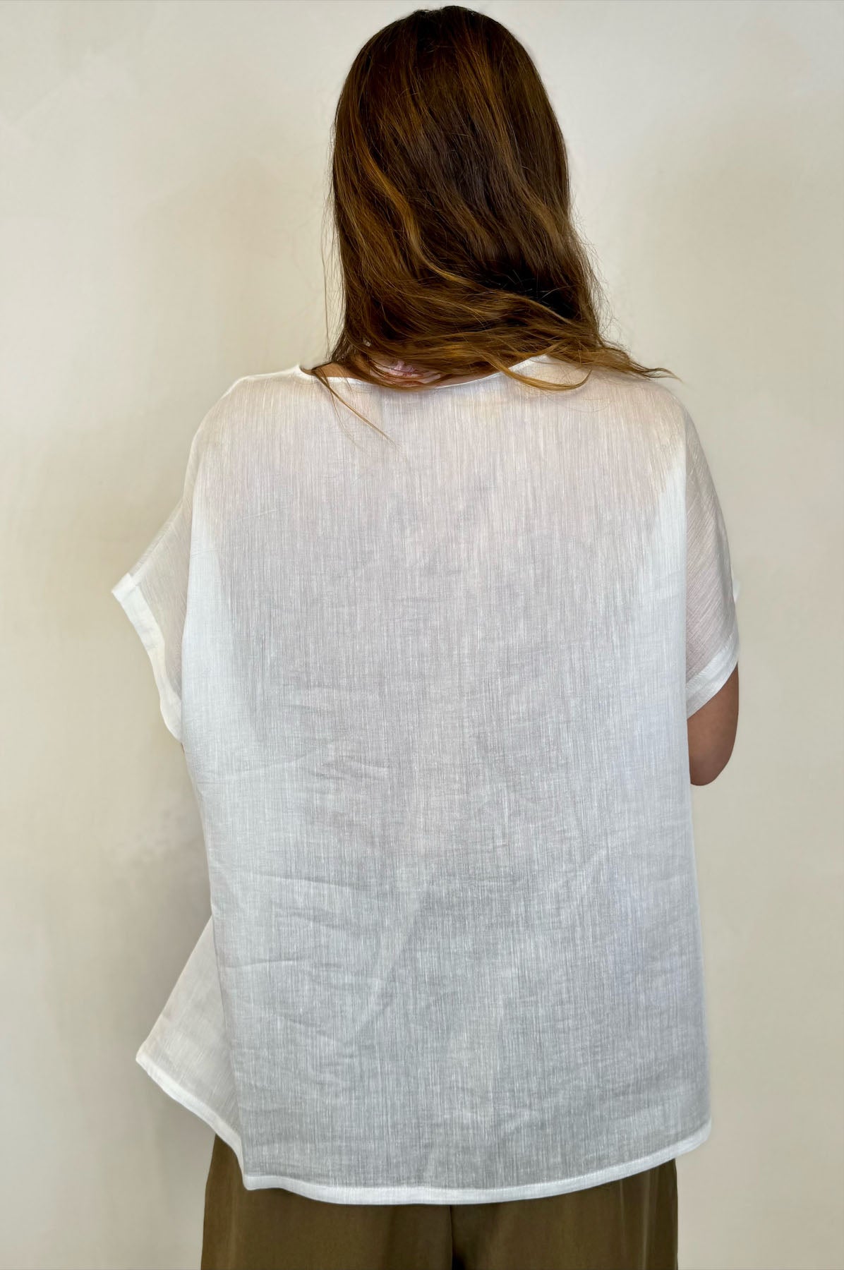 Blusa Tunica in Lyocell