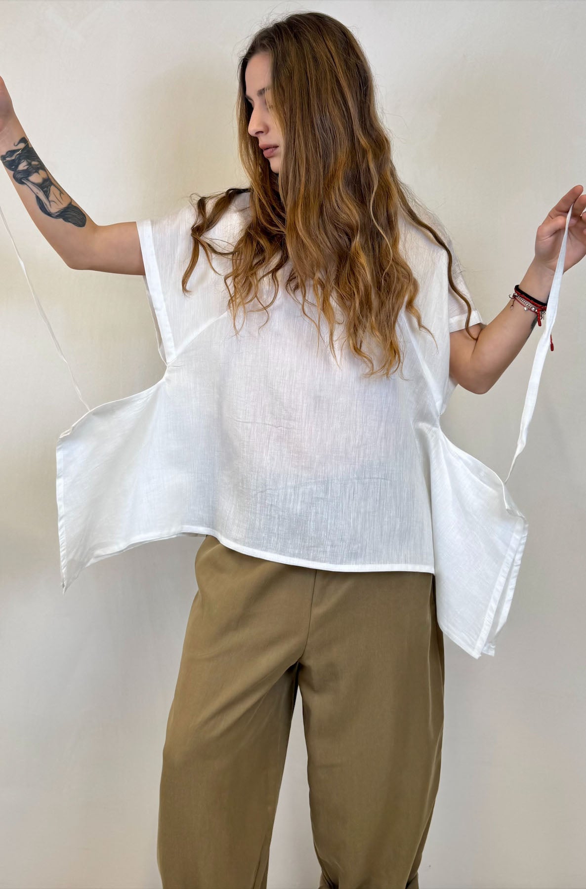 Blusa Tunica in Lyocell