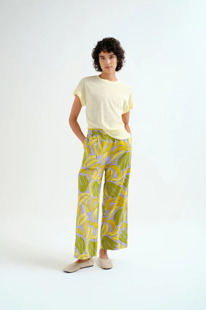 Pantalone con stampa Guineo