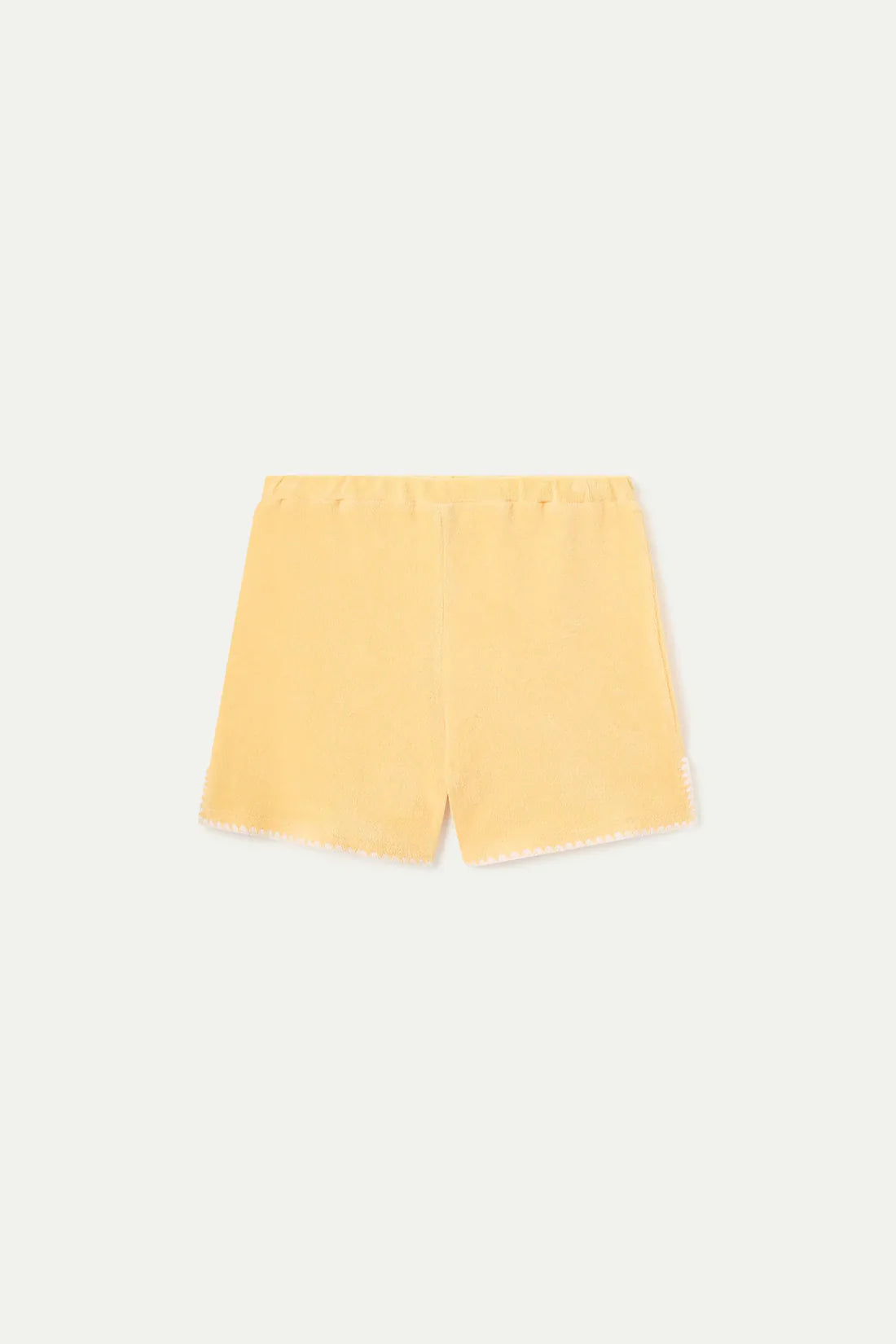 Shorts spugna giallo