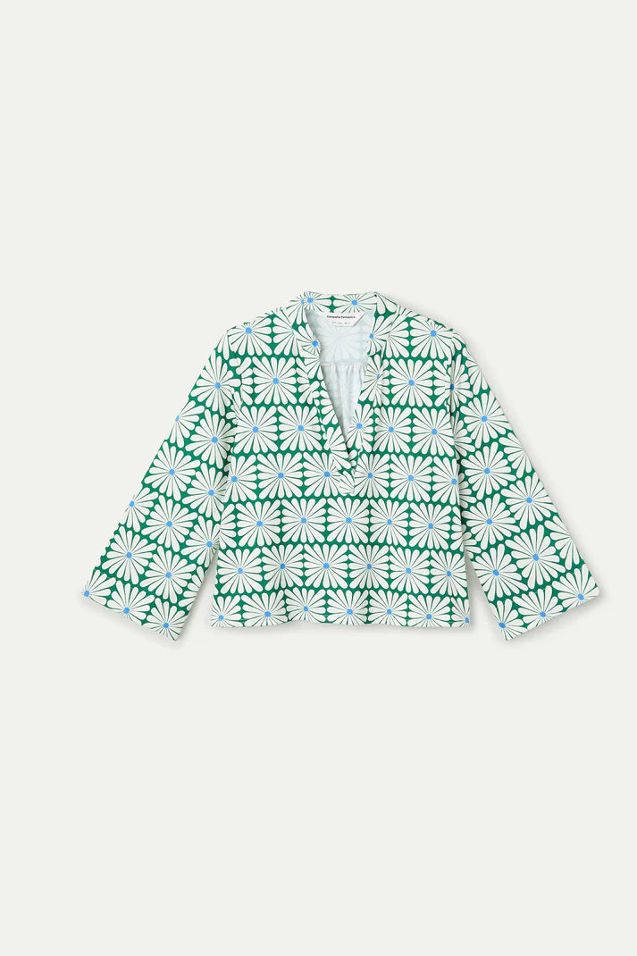 Camicia stampa floreale