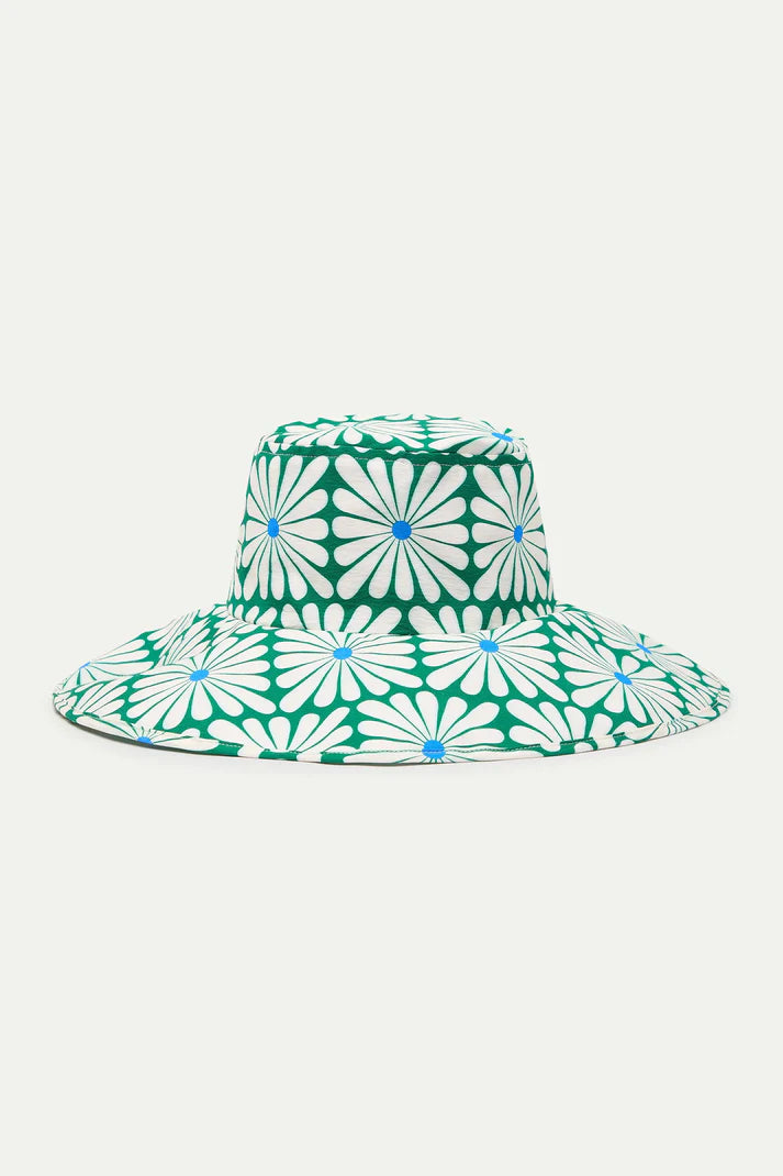 Cappello con stampa floreale