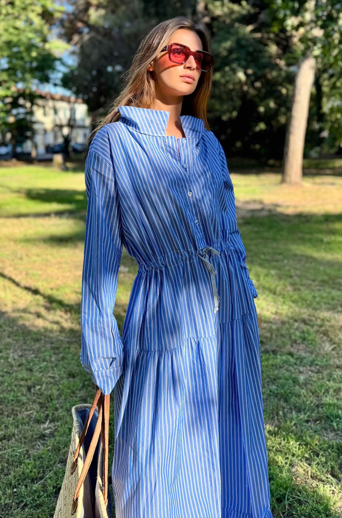 Abito Camicia Balze