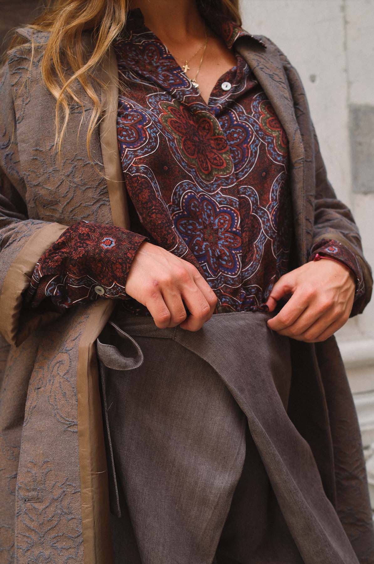 Camicia uomo fantasia
