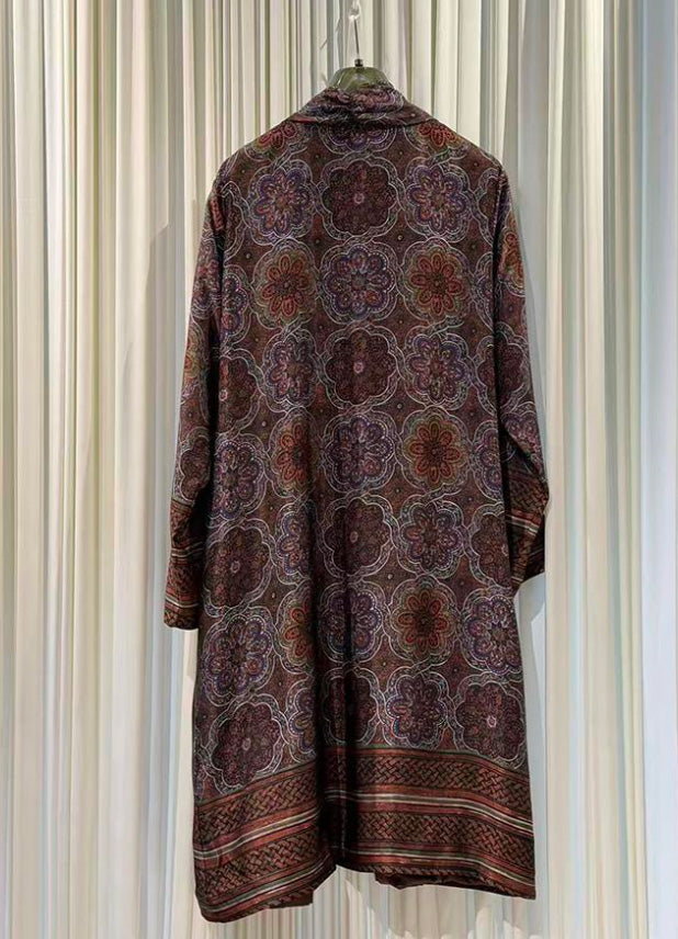 Kimono medio fantasia damasco
