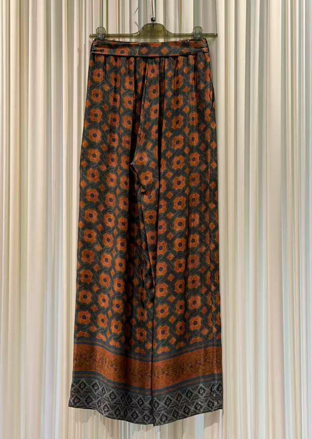 Pantalone fantasia mosaico