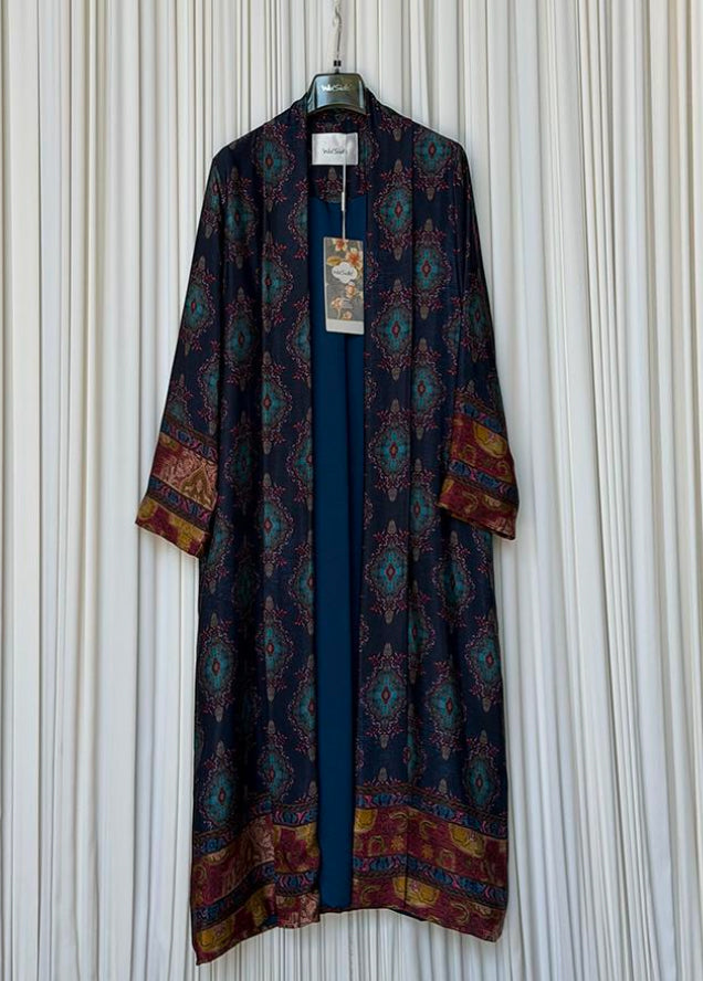 Kimono lungo fantasia gemme