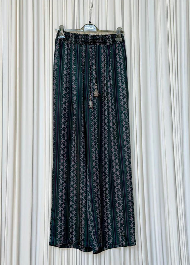Pantalone viscosa fantasia