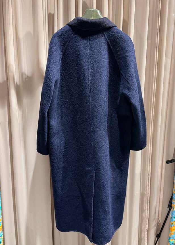 Cappotto lana doubleface