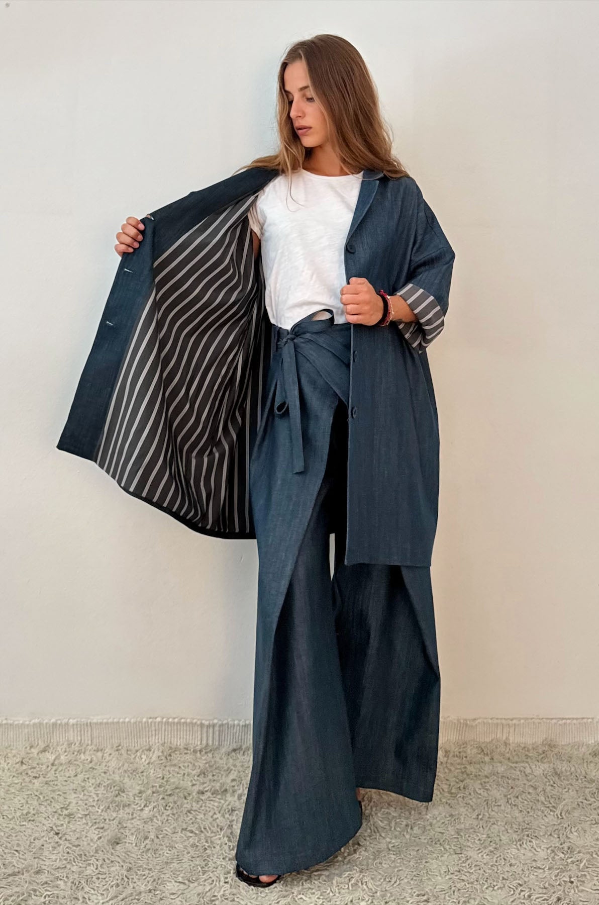 Giacca Kimono Denim Tokyo