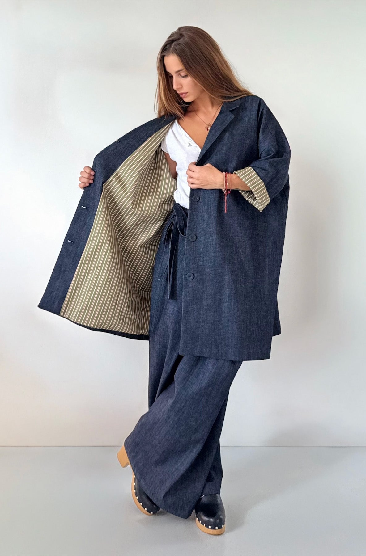 Giacca Kimono Denim Tokyo