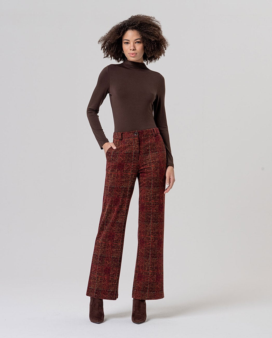 Pantaloni a gamba dritta