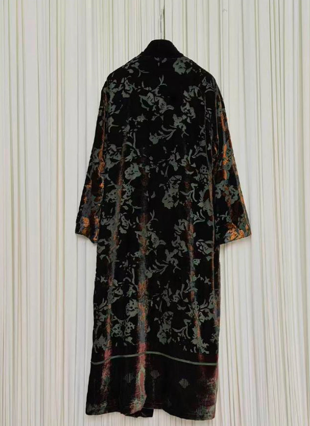 Kimono velluto devoré