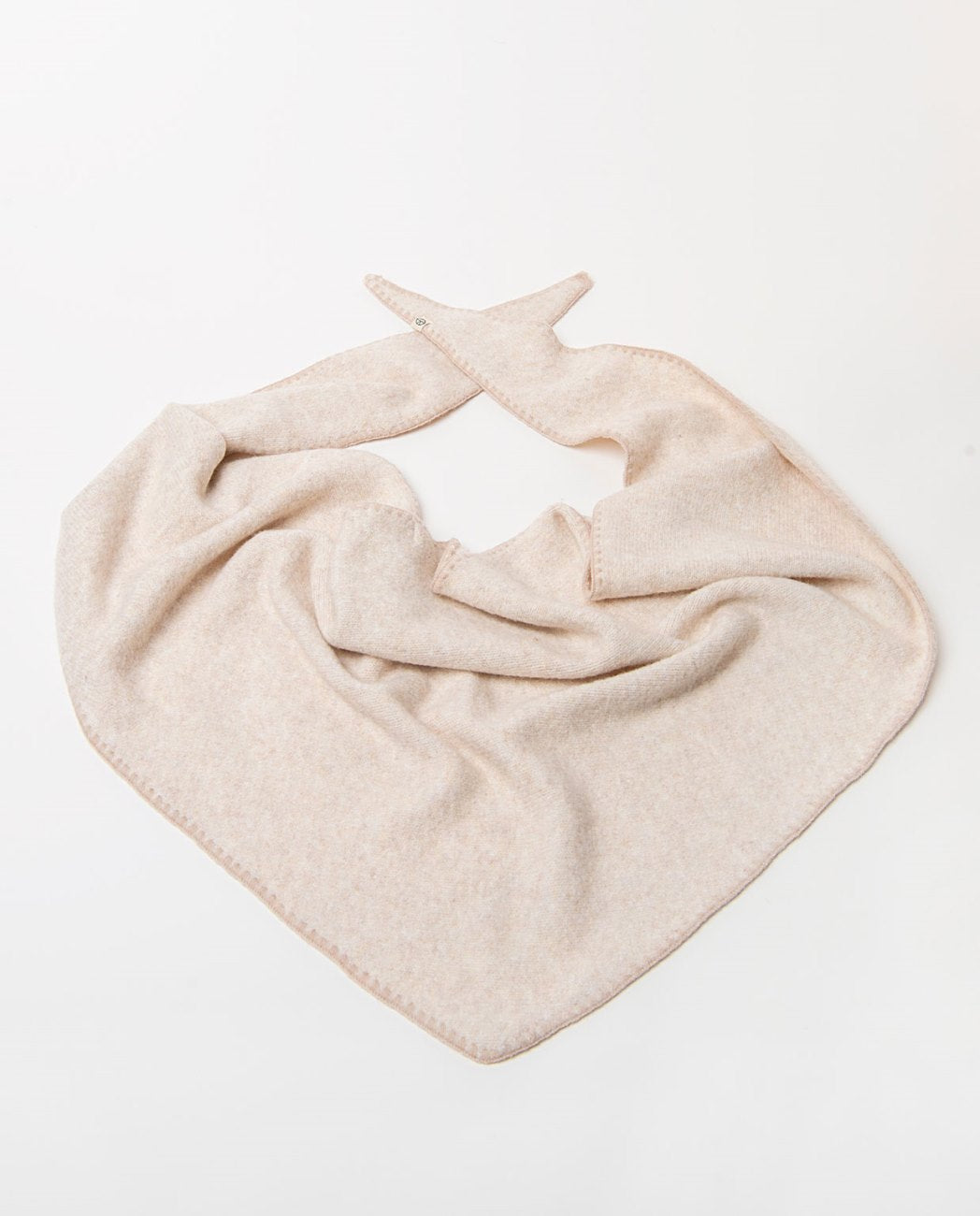 Bandana festonata in maglia