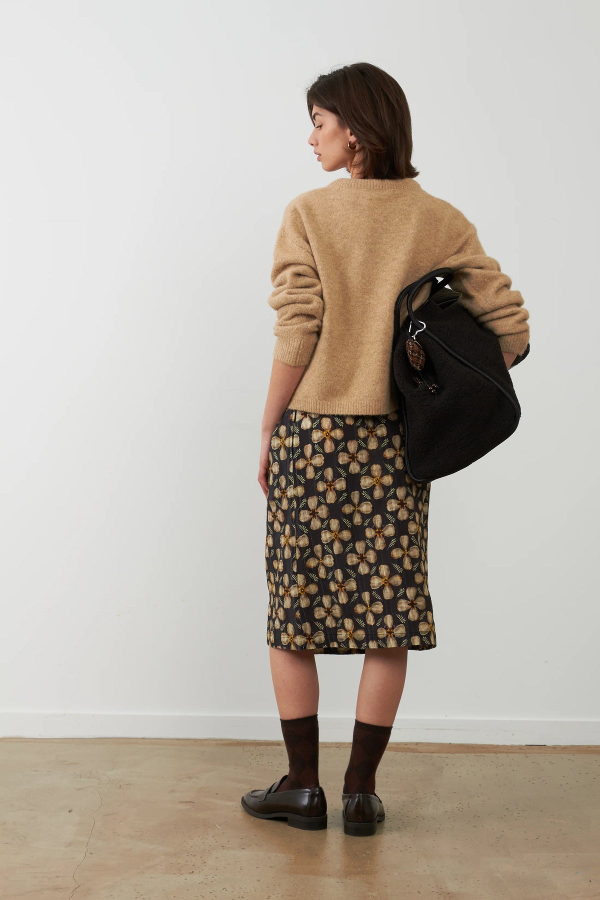 Cardigan con fiocco