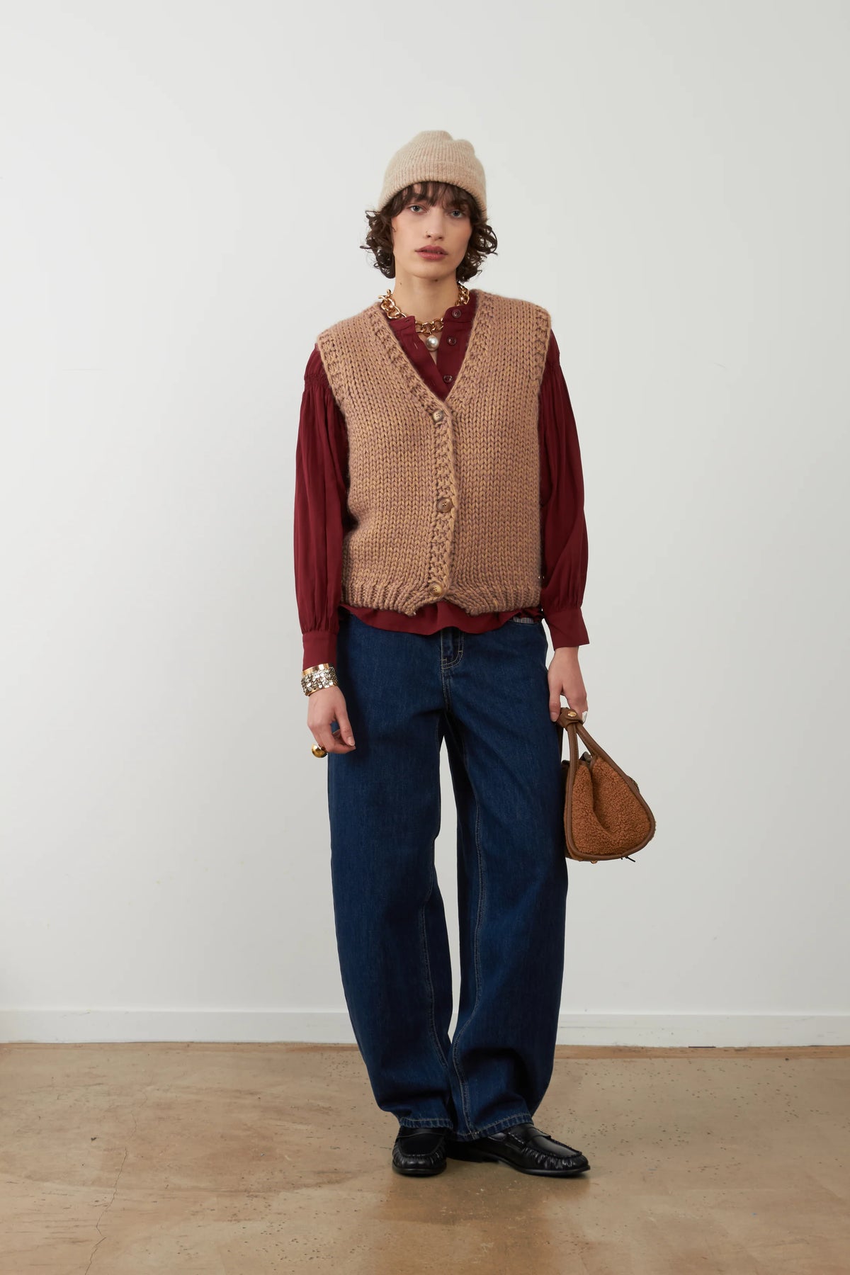 Gilet maglia inglese