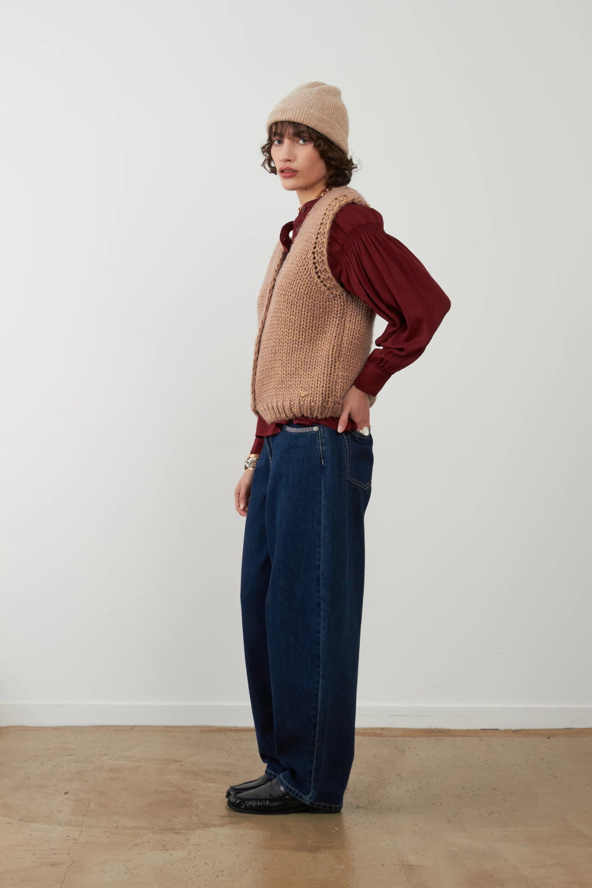 Gilet maglia inglese