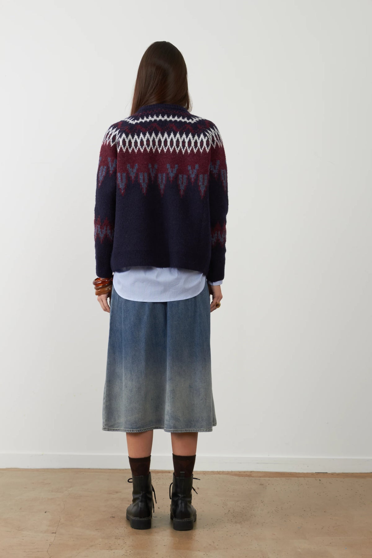 Cardigan con zip