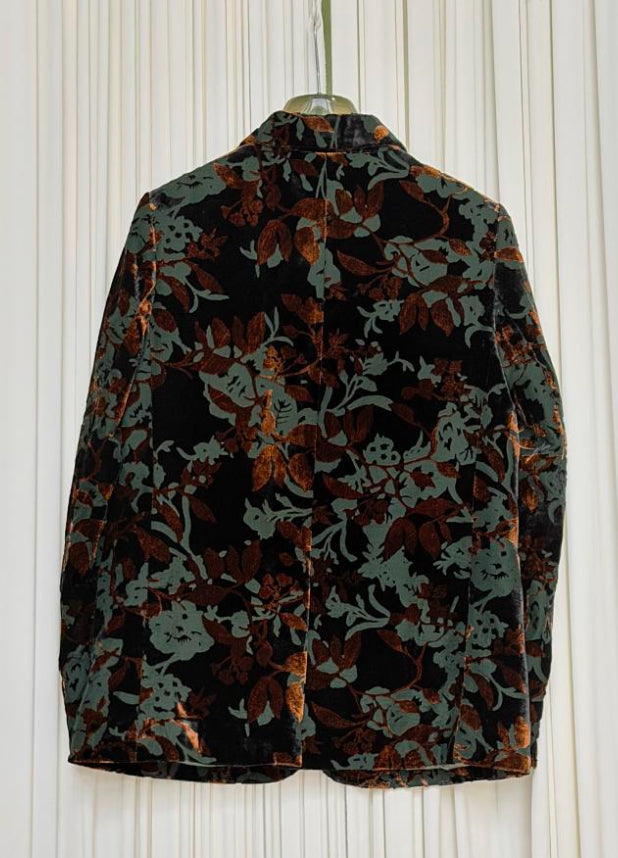 Blazer Velluto Devoré
