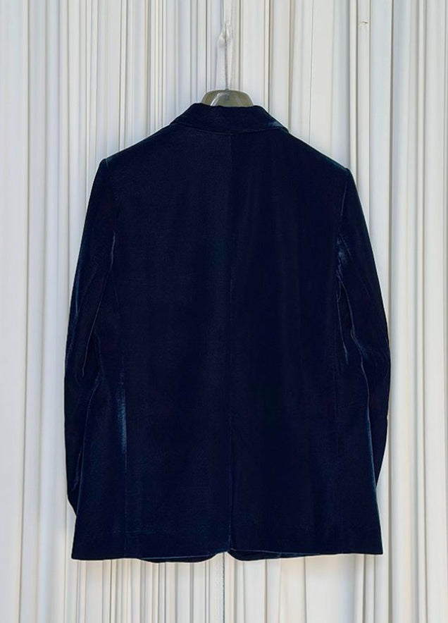 Blazer monopetto velluto