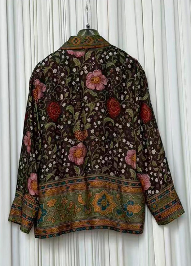 Giacca Kimono fantasia floreale