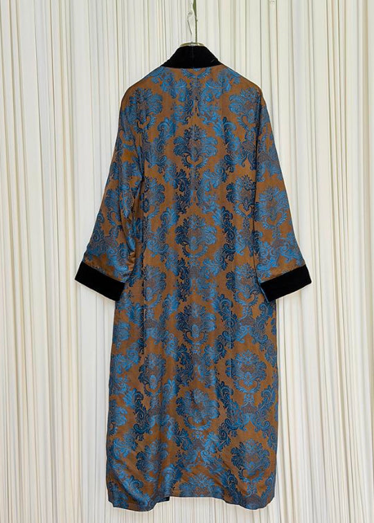 Kimono Lungo Jacquard