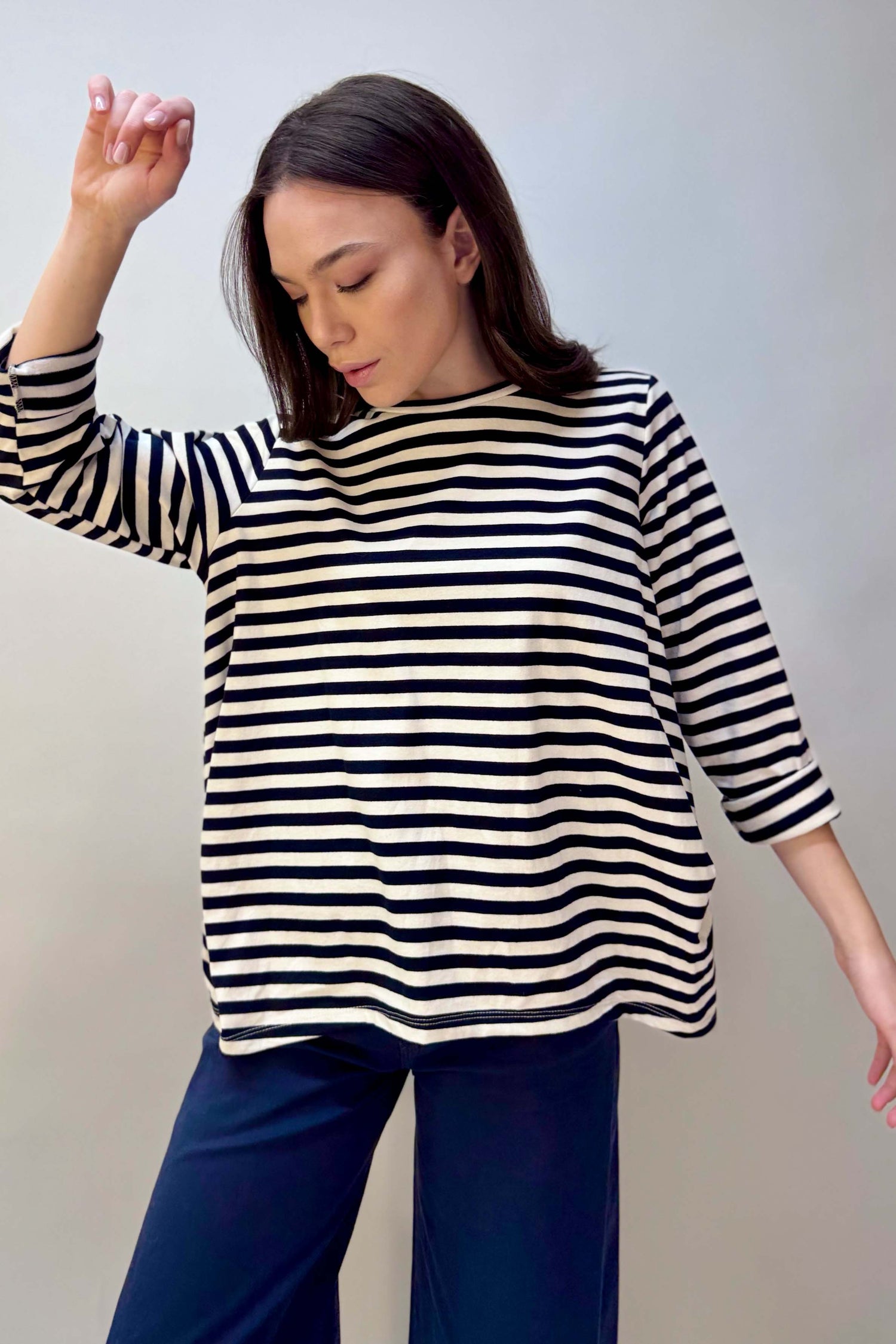 T-shirt Cotone Righe