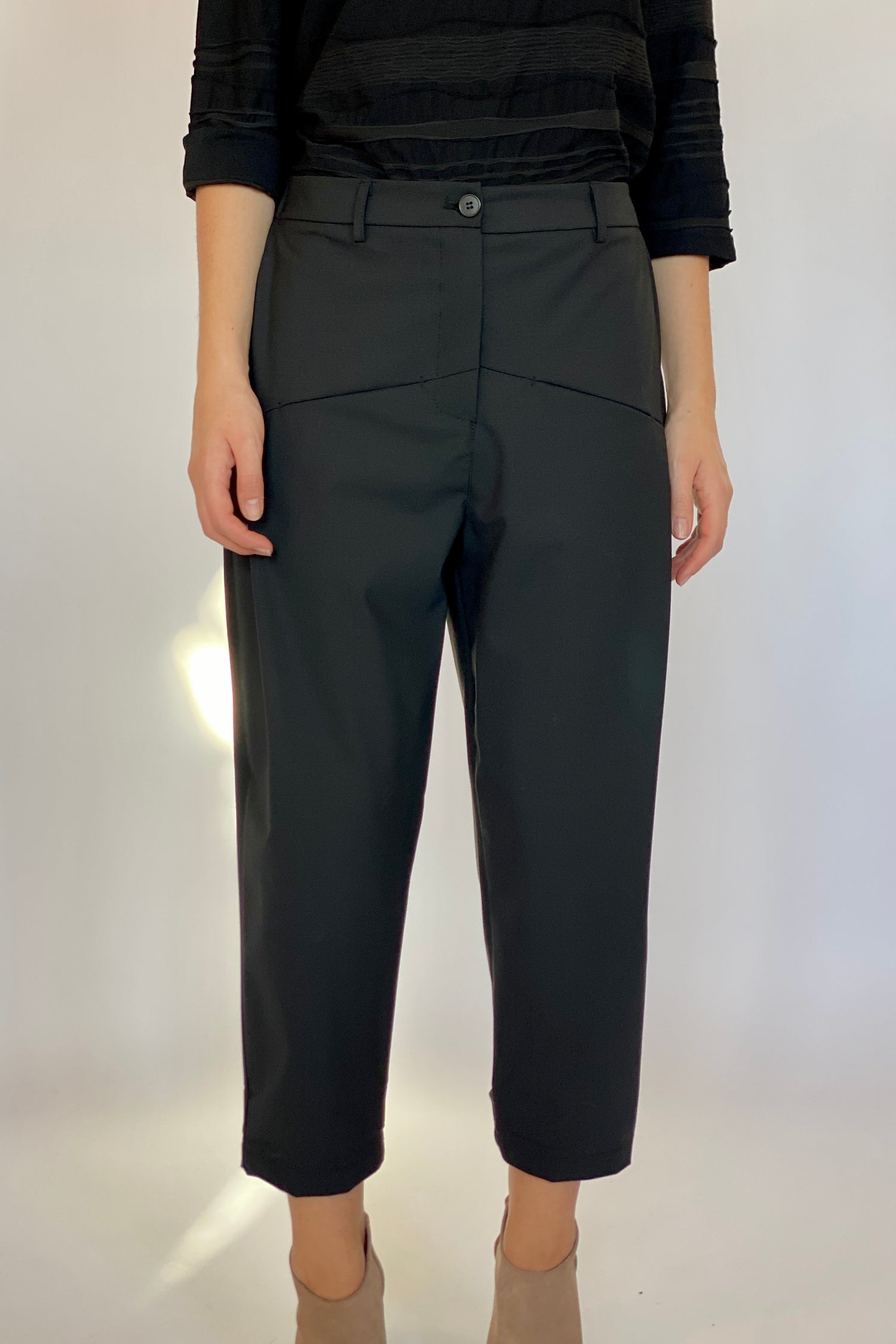 Pantalone Nero con Taschine