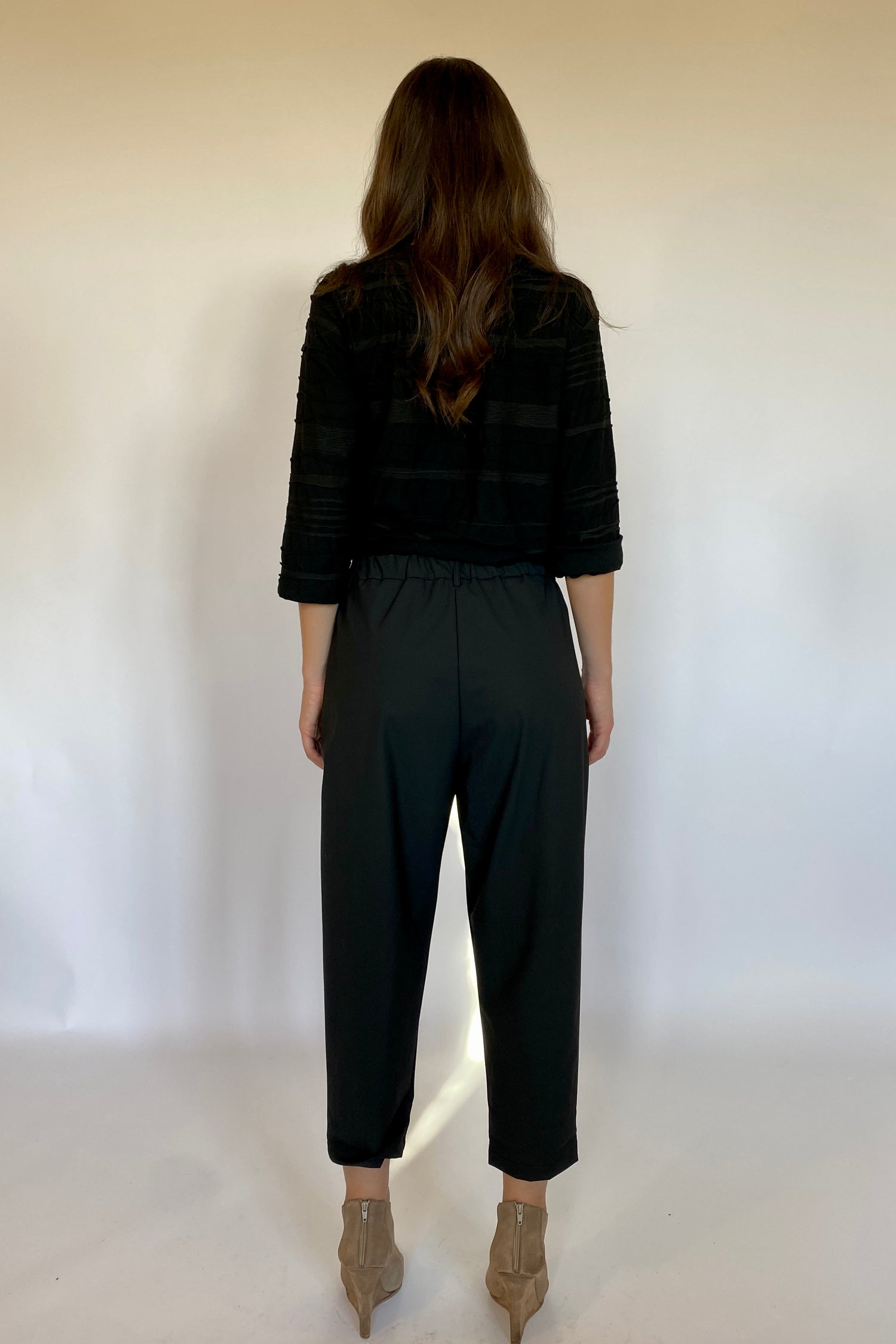Pantalone Nero con Taschine