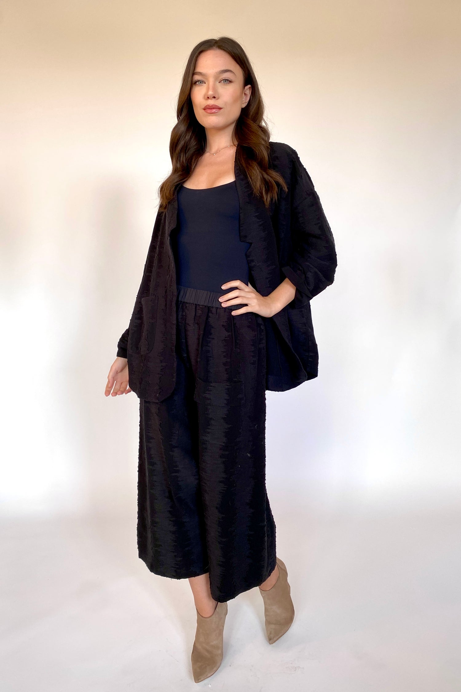 Pantalone Gaucho Nero