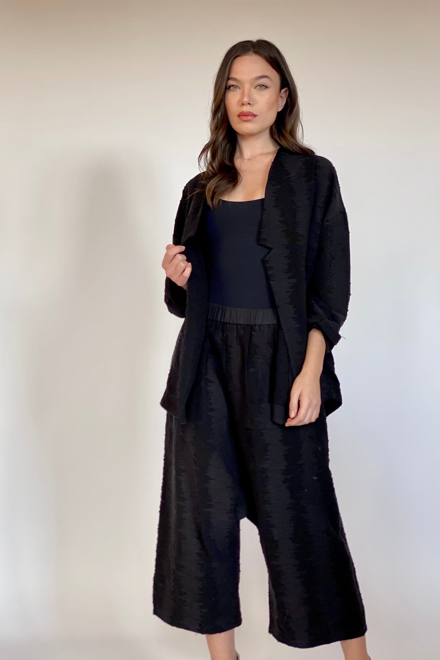 Pantalone Gaucho Nero