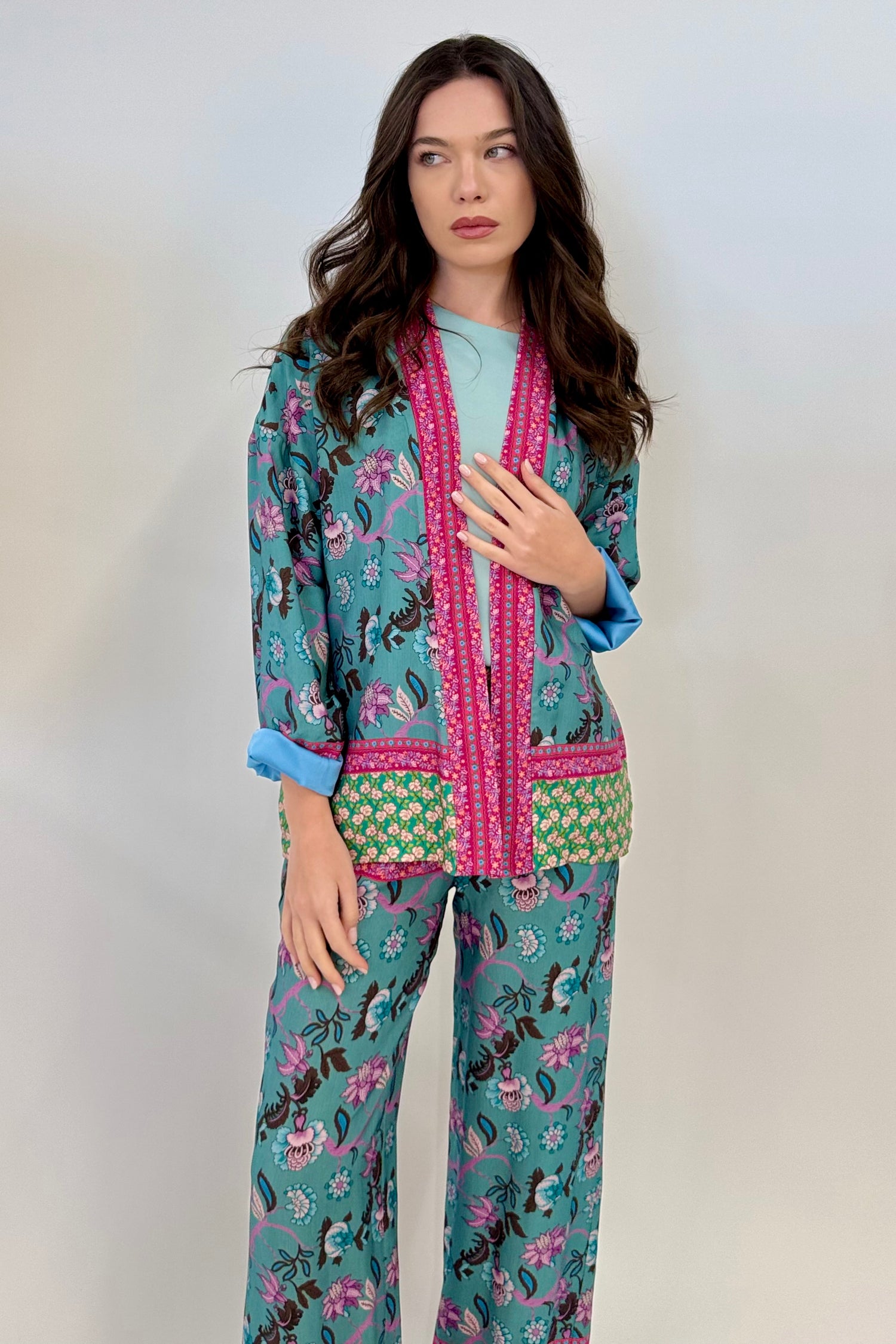 Kimono Corto Fantasia Rétro