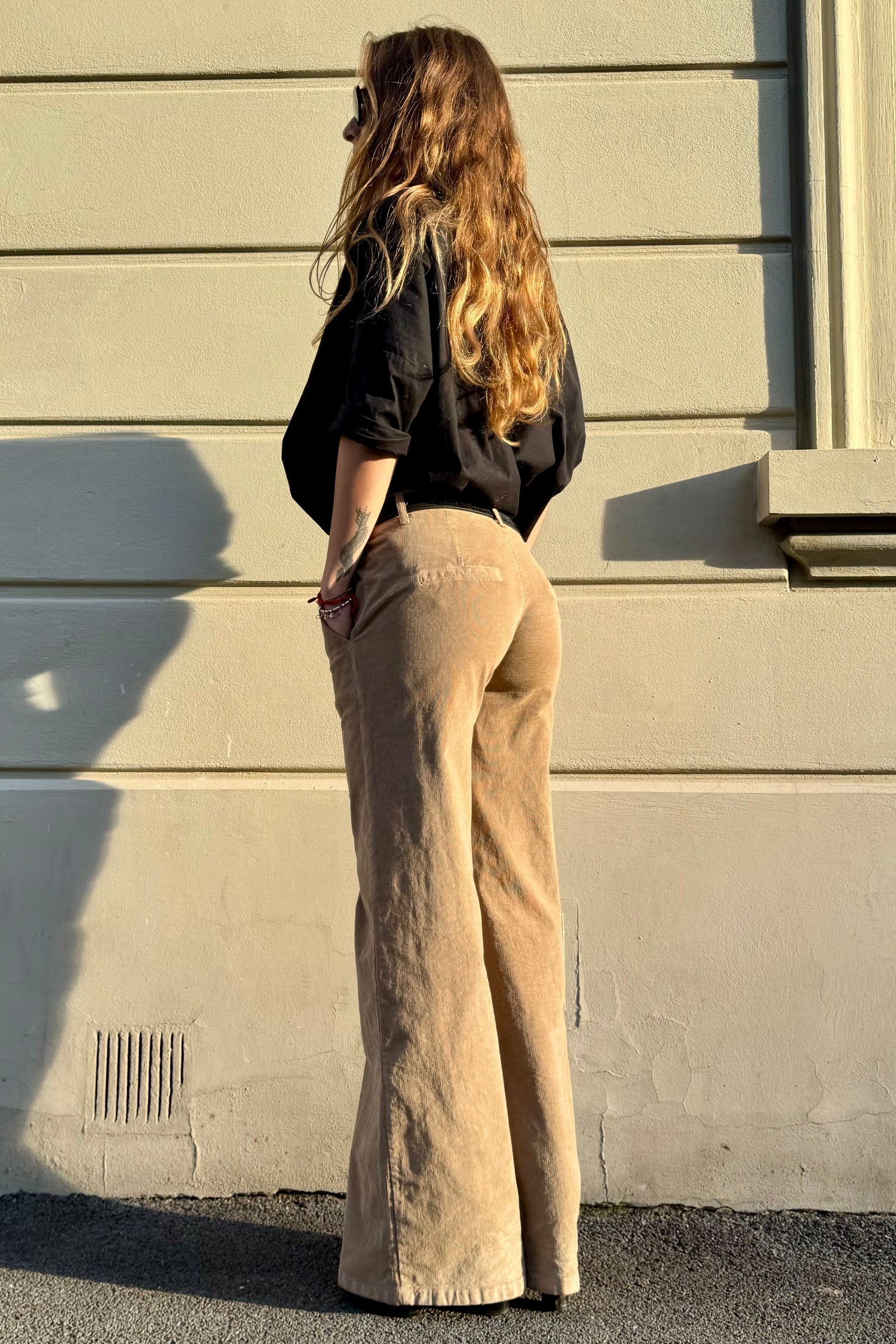 Pantalone Velluto a Zampa
