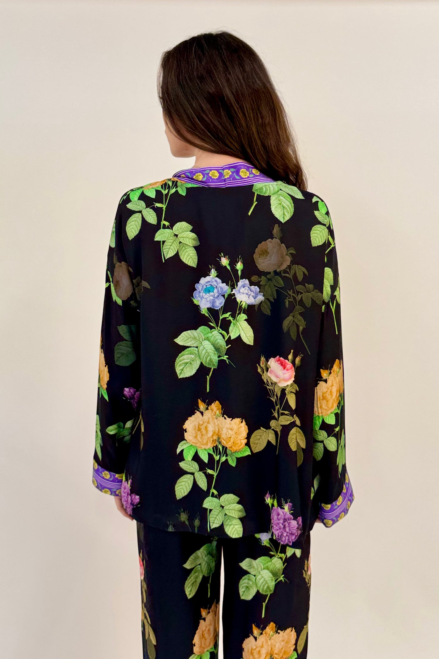 Kimono Corto Peonie