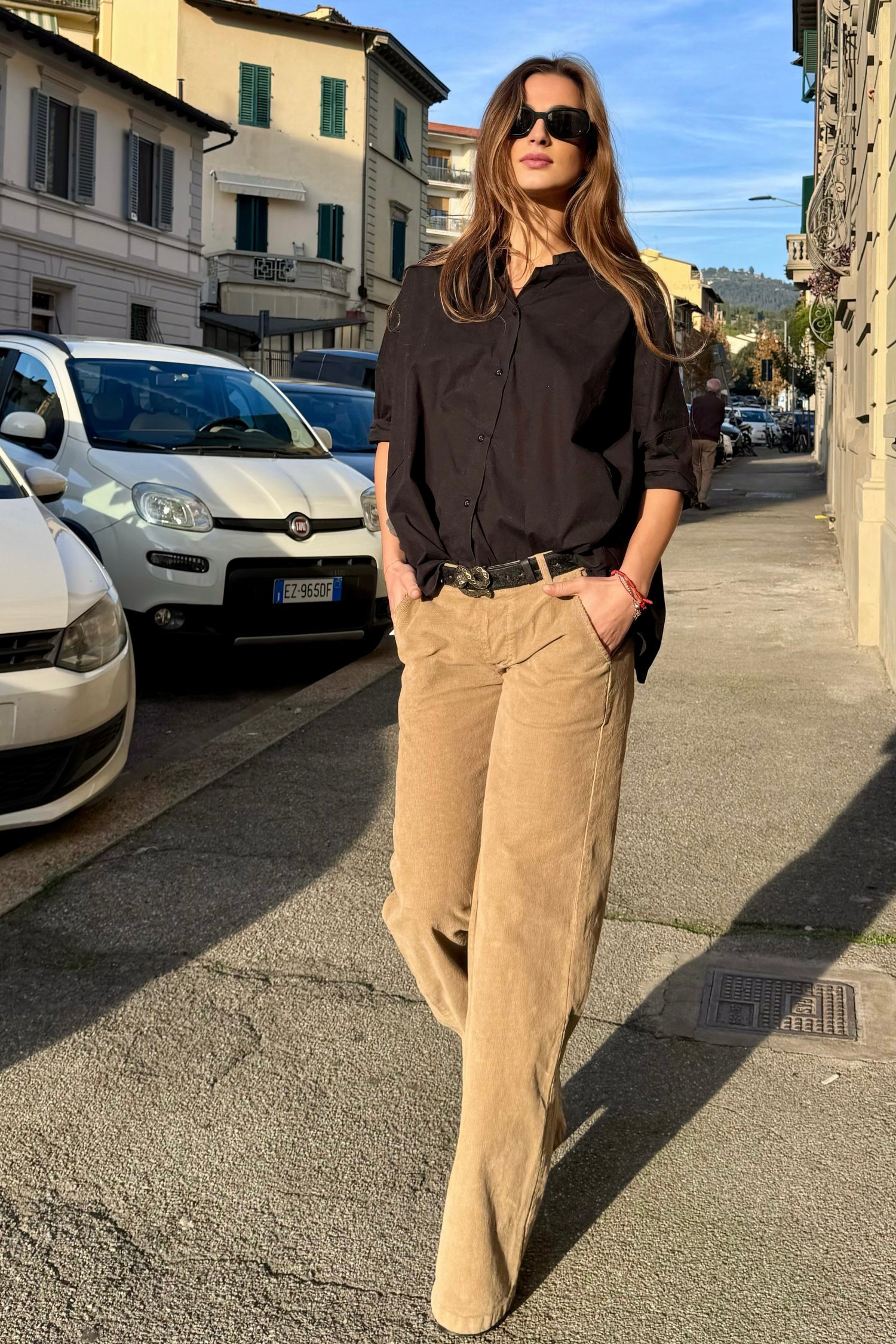 Pantalone Velluto a Zampa