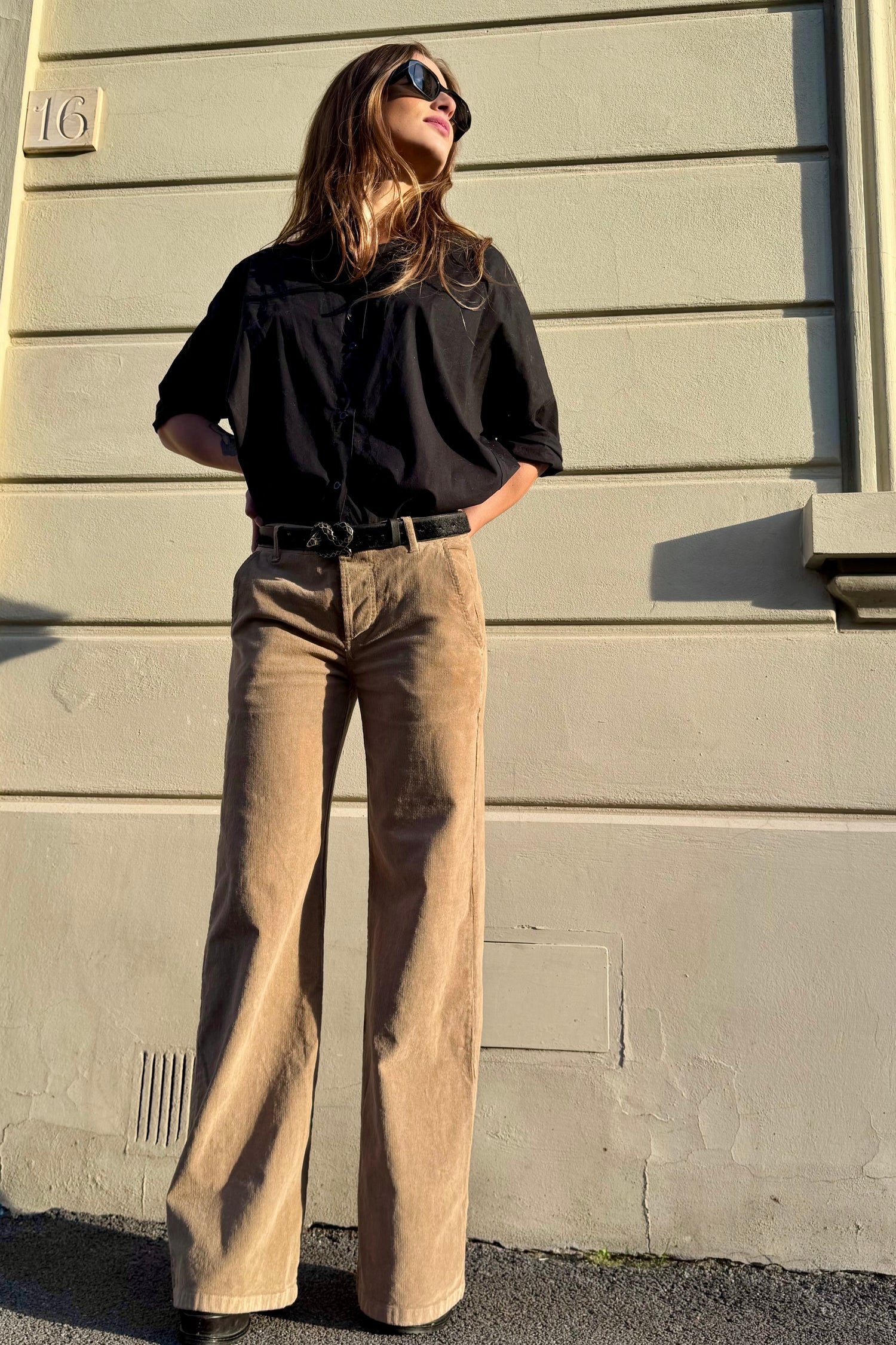 Pantalone Velluto a Zampa